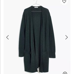 Madewell Kent Cardigan Sweater Coziest Yarn Small